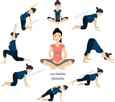 yoga pose circle