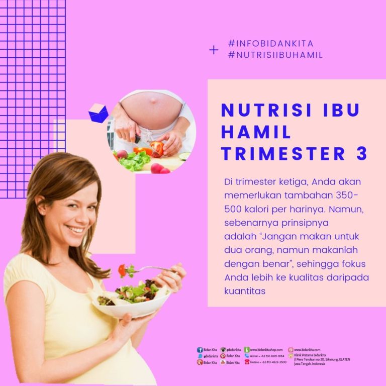 Apa yang Harus Anda Makan di Trimester Ketiga?