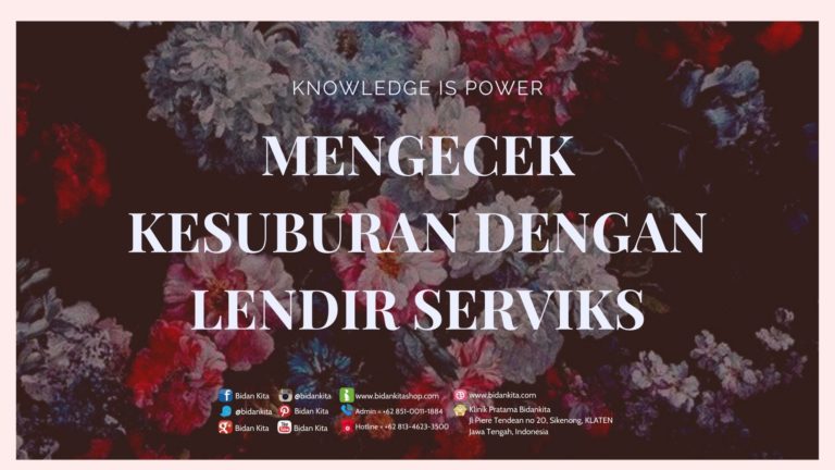 Mengecek Kesuburan dengan Lendir Serviks