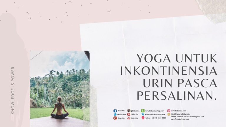 Yoga untuk Mengatasi Inkontinensia Urin Setelah Persalinan