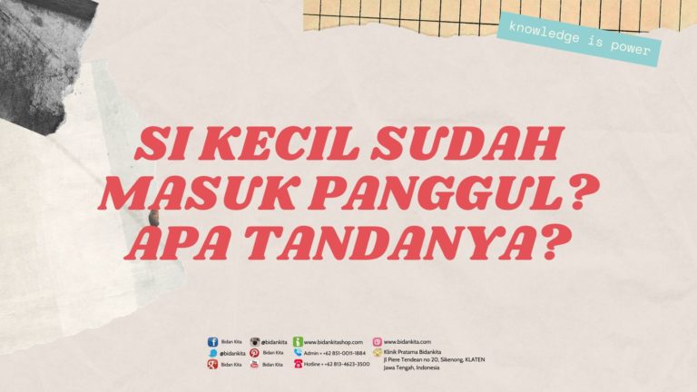 Si Kecil Sudah Masuk Panggul? Apa Tandanya?