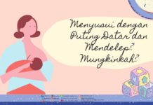 Menyusui dengan Puting Datar dan Mendelep? Mungkinkah?