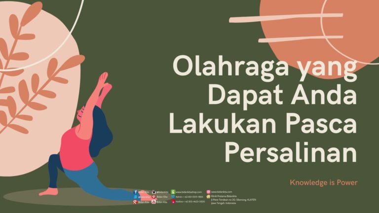 Olahraga yang Dapat Anda Lakukan Pasca Persalinan