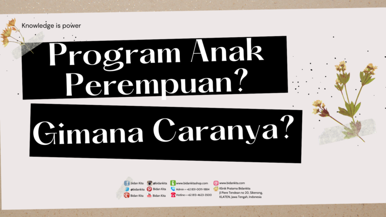 Mau Program Anak Perempuan? Gimana Caranya?