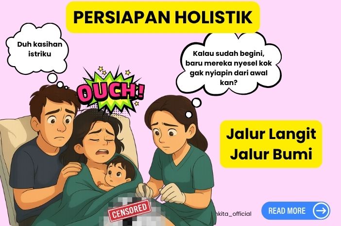 UPAYAKAN PERINEUM UTUH (Jalur Langit & Jalur Bumi)